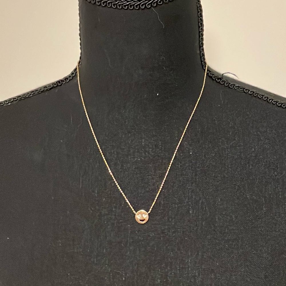Estella Bartlett Smily Face Necklace